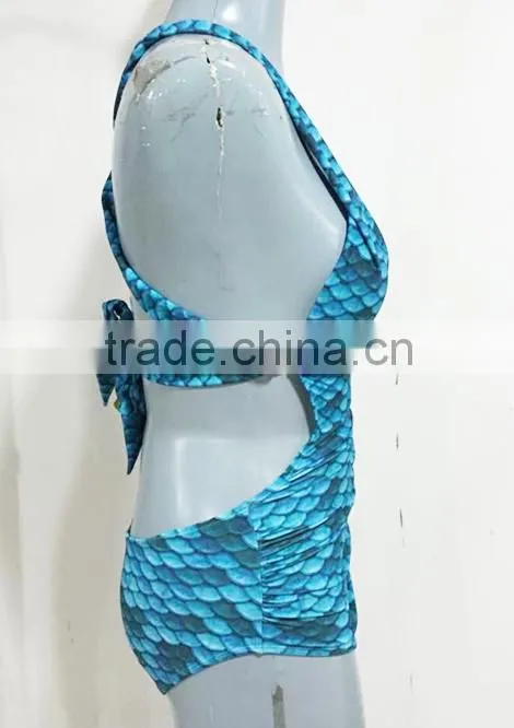 Hot Sale Open Sexy One piece Swimwear for Young Girl