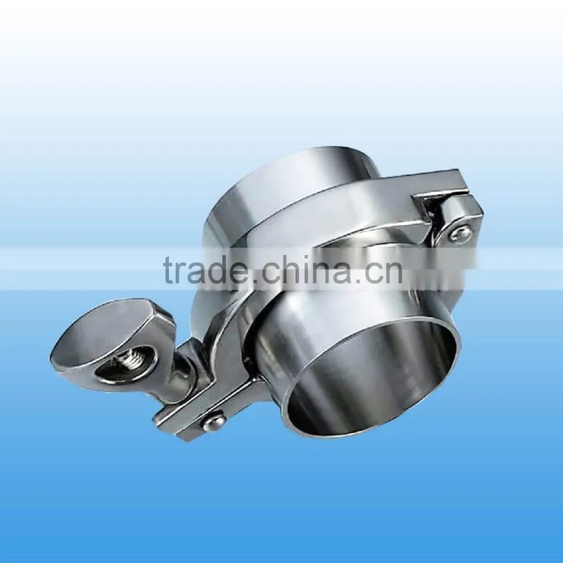 sanitary clamp ferrule adapter stainless steel pipe fitting