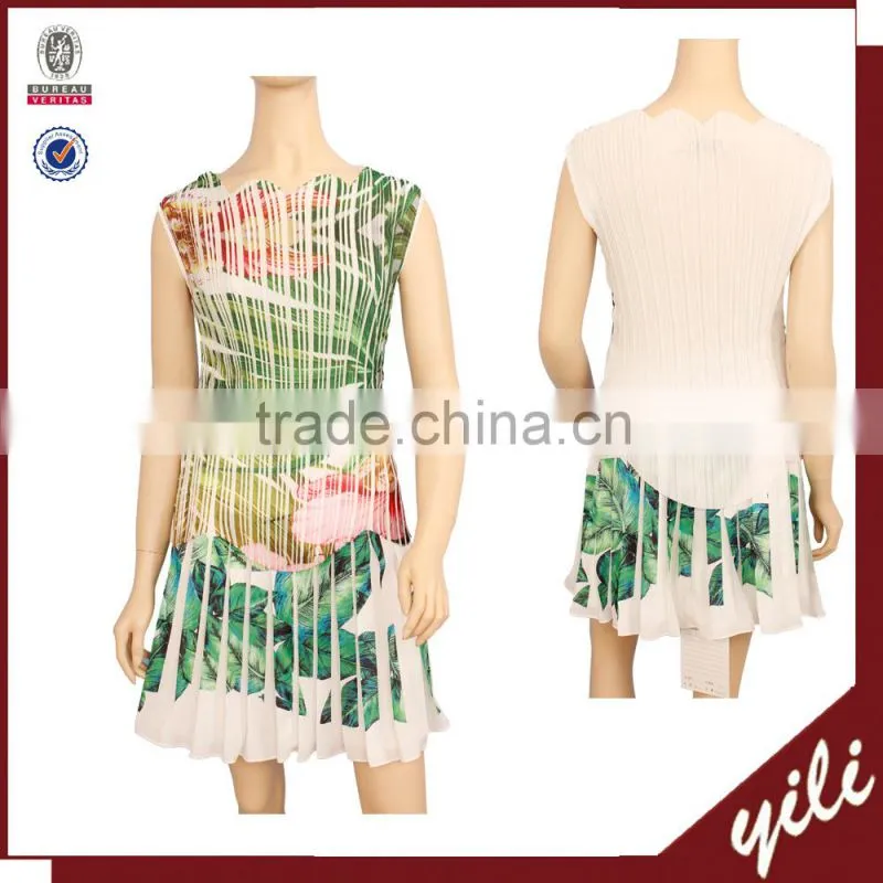 2015 dongguan latest floral long sleeve abstract church suits designs for women