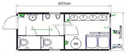 converted container house 20ft accommodation