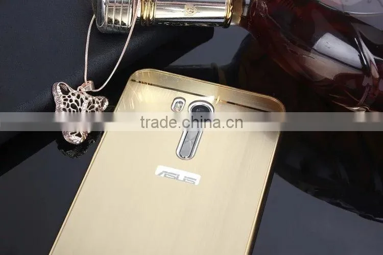 Wholesale Metal Bumper Mirror Cover Phone Case For Asus Zenfone Go