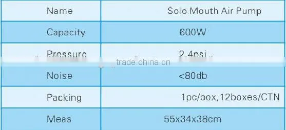 Promotional electric air pump