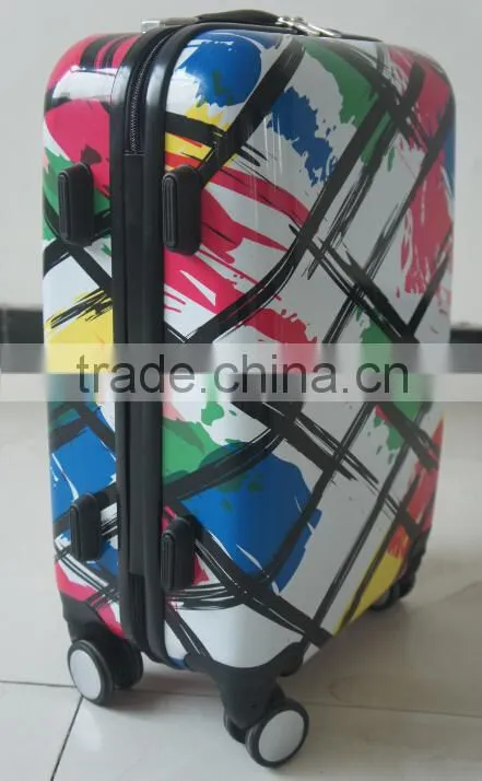 ABS Protective Cover Luggage With Removable Wheels For Teenage Trolley Luggage
