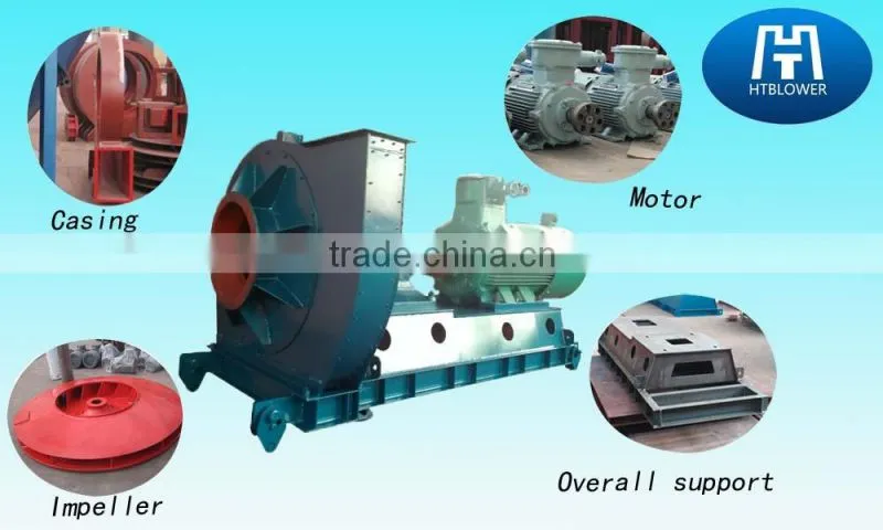 Industrial boiler centrifugal fan