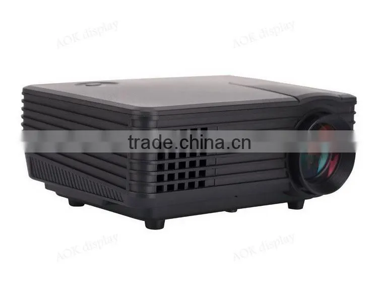 Support 1920*1080 Cheap Home Theater Digital Video Portable Game HD 1080P LCD Mini 3D LED The Projector/ Projetor/Proyector