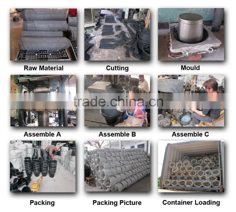 strong Tire buckets,recycle rubber buckets,garden storage buckets