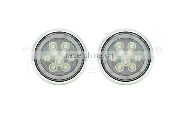 Black Chrome LED Fog Light for Mini Cooper LED Working Light for Mini Cooper LED DRL Fog Light for Mini Cars with CE E-Mark Cer