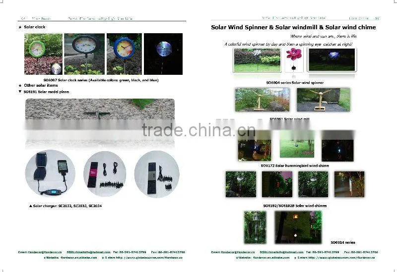 recargeable solar floatting butterfly led light/solar pool light(SOF5011)