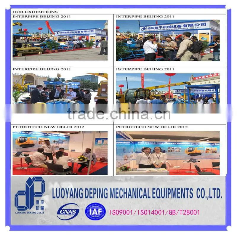 DePing series internal flame heater as pipe welding preheater