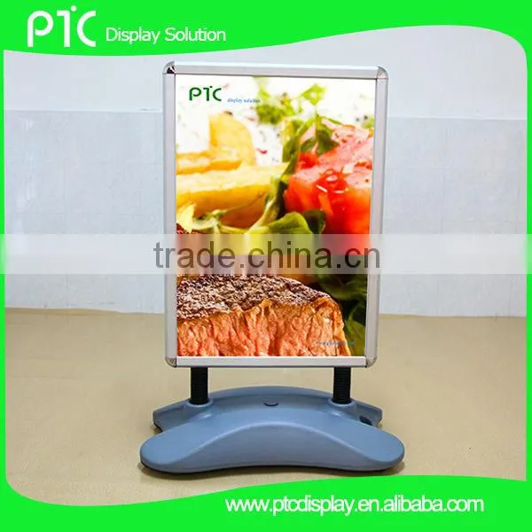 Water base poster stand