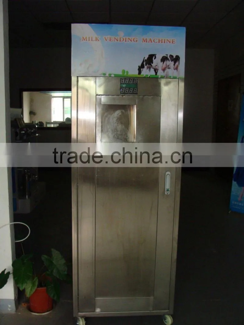 High Quality Electric Fresh Milk Dispenser Vending Machine, Coin Automatic Milk Vending Machine With Refrigerating