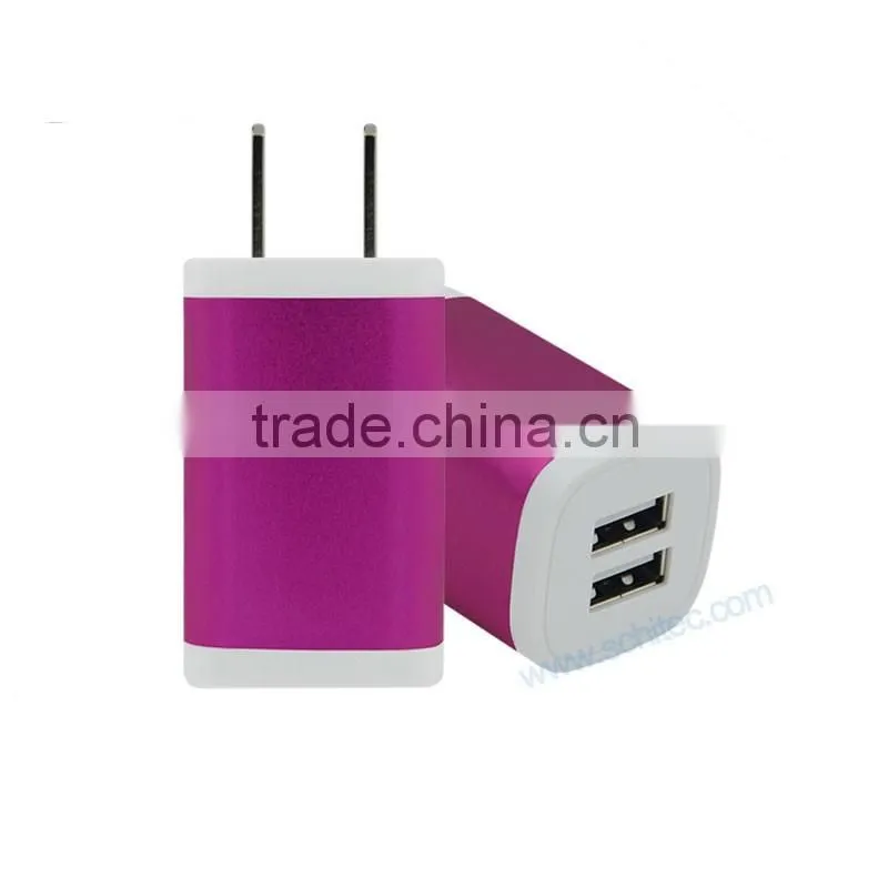 Metal wall charger