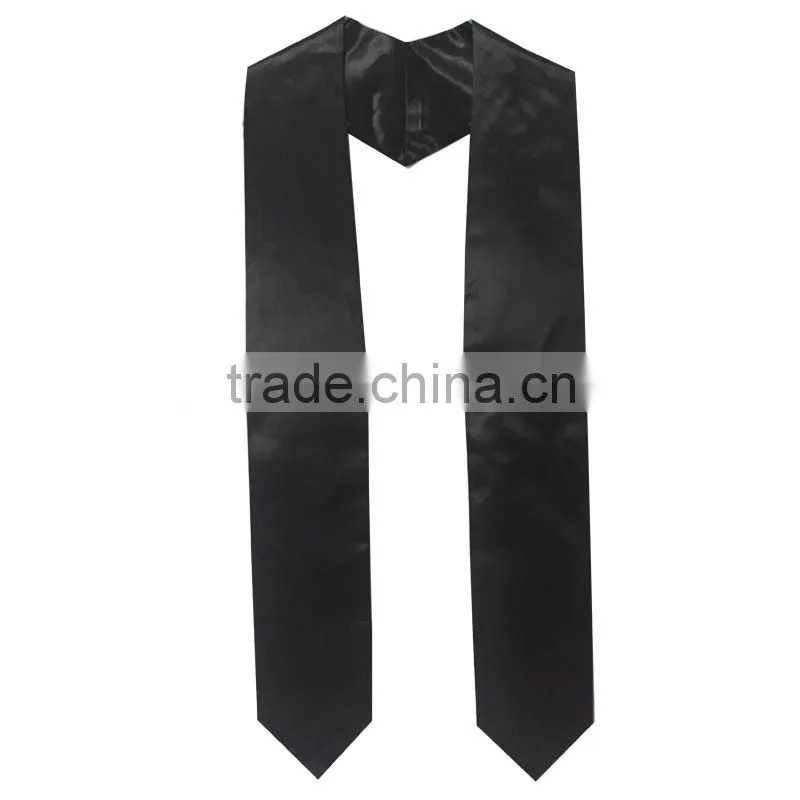 Hot Sale Black Graduation Stoles