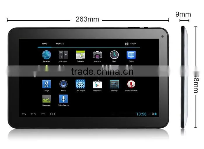2016 best-selling OEM 10inch tablet pc quad core 1024*600 Android Tablet pc