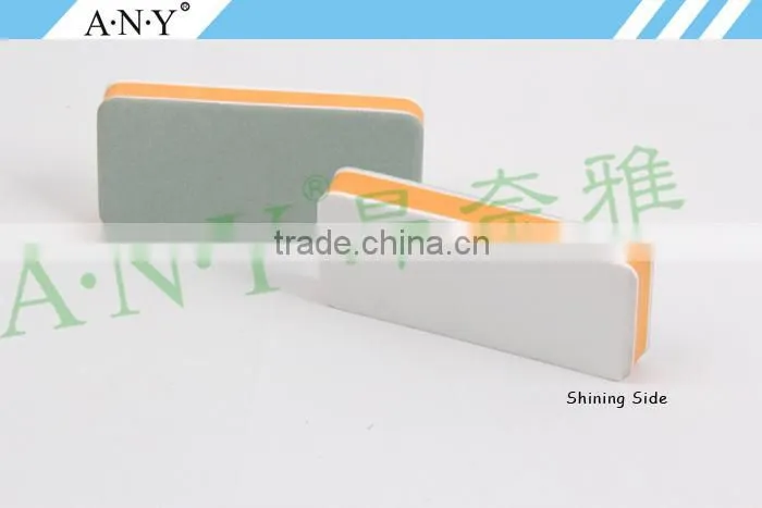 Professional Nail Manicure Small Sand Square Sponge Nail Polish Block