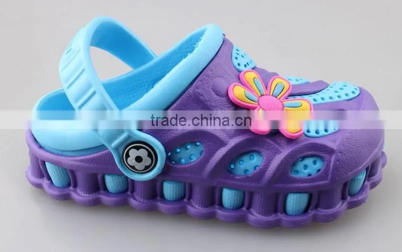 2016 JinJiang Factory High Quantity Fashion Cheap Kid shoe ,EVA Garden Clogs Slippers