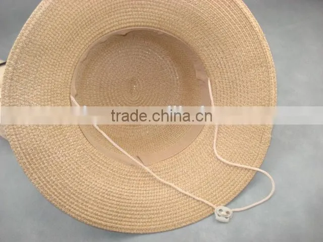 Top level excellent quality fashion woman beach straw hat