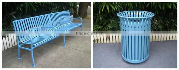 Mild steel and stainless steel ashtray bin metal standing ashtray