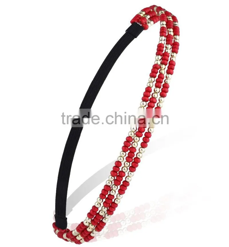 Women Fashion Rhinestone Crystal Head Chain Jewelry Headband Headpiece Hair band