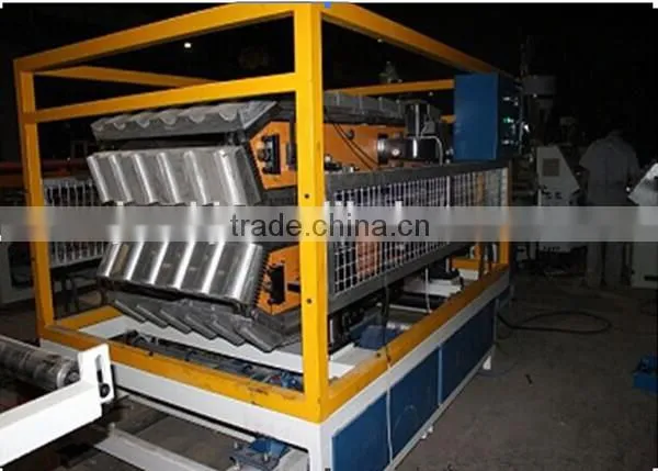 pvc plastic roof tile sheet making line / roof tile extruding machine