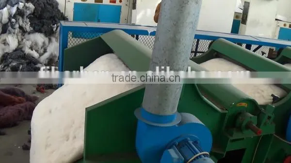 Fabric/cotton/textile waste recycling machine