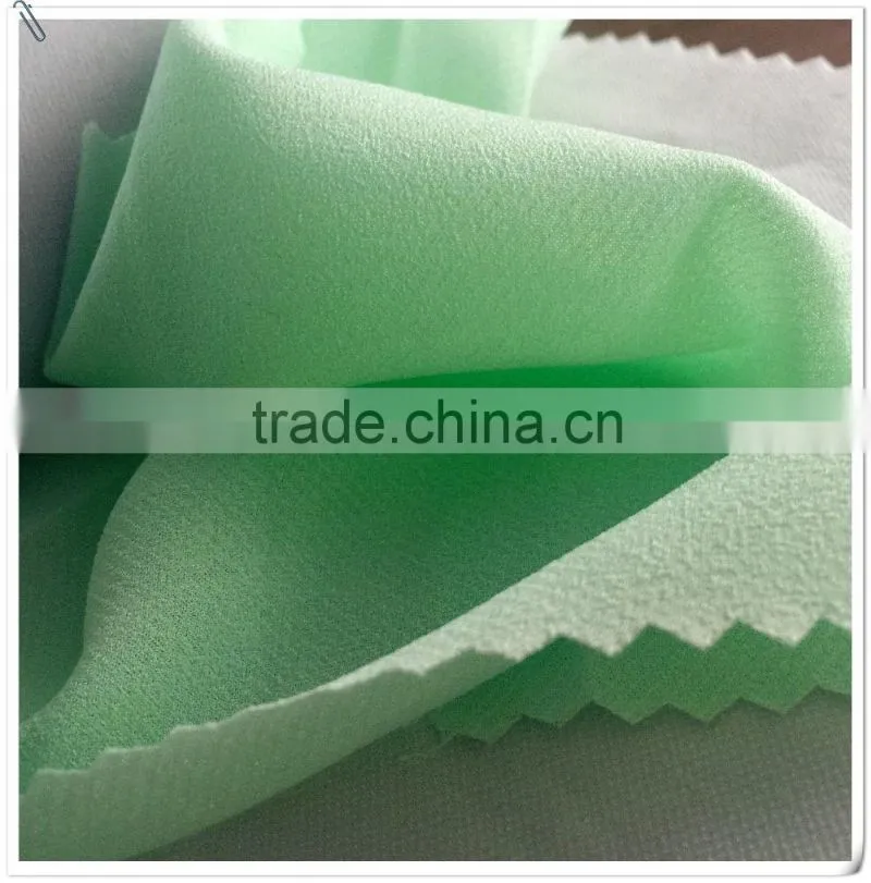 China wholesale hot product 75D*75D 100%Polyester Korea fabric Chiffon for lady's fashion dress /shirt/ blouse (#P-015)