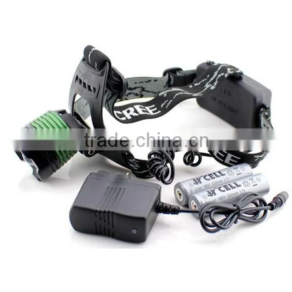 Super bright rechargeable 10 watt LED head light camping led headlamp