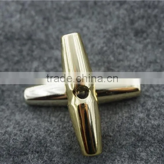 FASHION PLATING SIGLE HOLE BAR BUTTON FOR CLOTHING