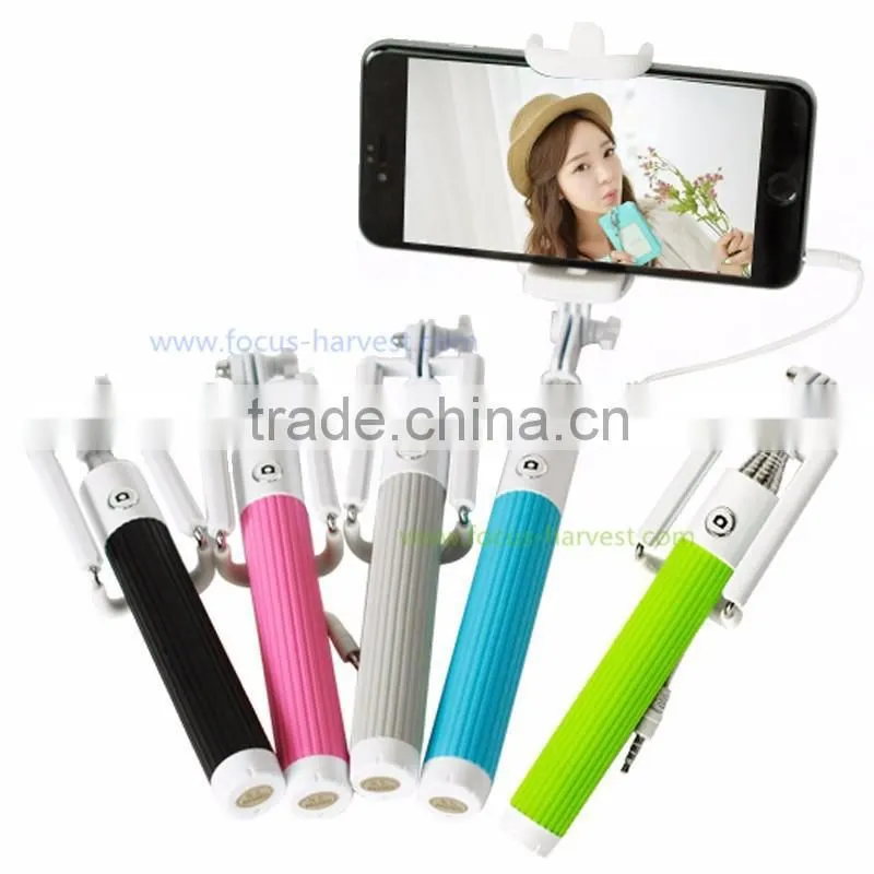 2015 hot sell mini selfie stick and shooting stick osaka hockey stick for iPhone 6 6s plus