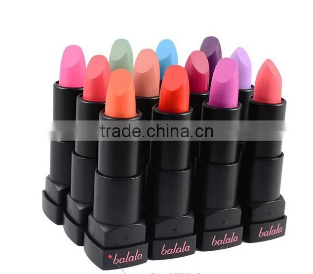 Wholesale Balala Waterproof Long Lasting Fashion Color Branded Names Lipstick,Colourful Lip Stick