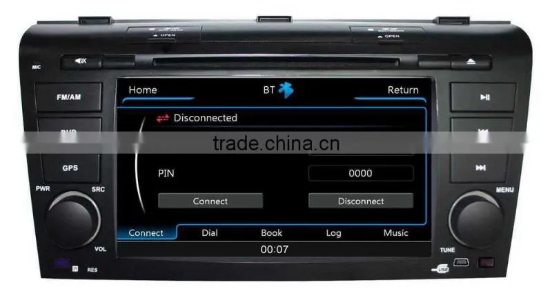 hot sale CAR ELECTRONIC car dvd for MAZDA 3 2004-2009 with factory