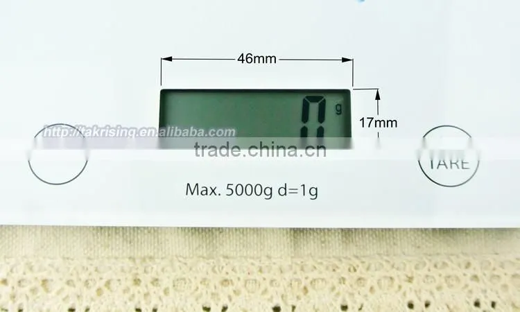 Slim pad Fruit Digital Weighing Scale