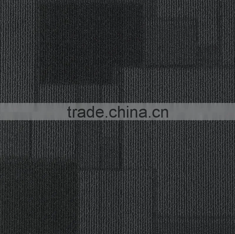 Removable Jacquard Style and Commercial,office Use carpet tiles 50x50