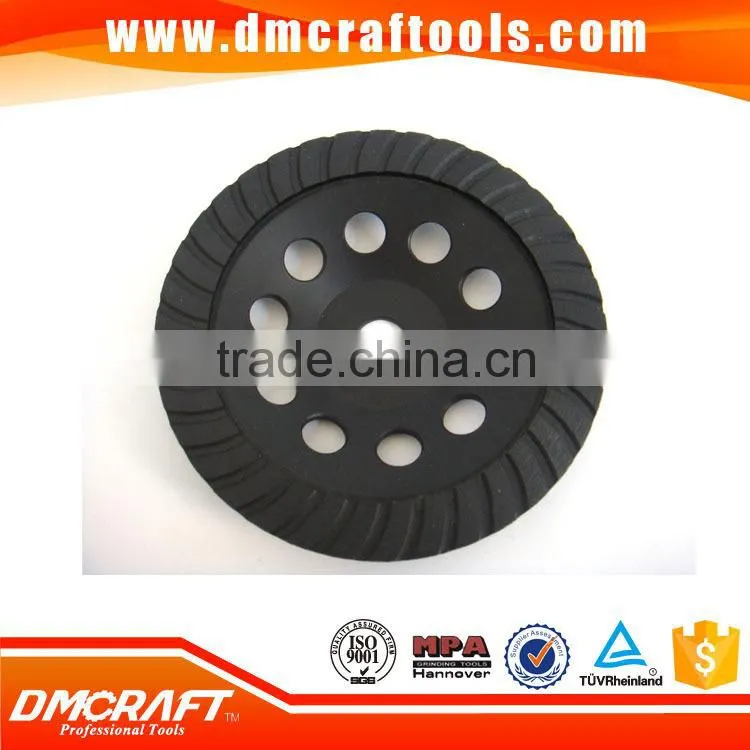 Imoressed Solt Cup Wheel-Aluminum Back diamond cup wheel