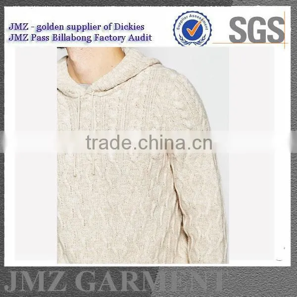 Fashion Men sweaters with cap can provide OEM