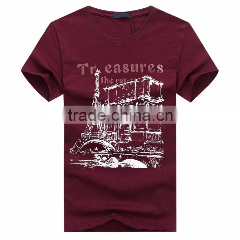 Gold Supplier Design Your Own Cotton T Shirt/Custom T Shirt Printing/T Shirt Wholesale China