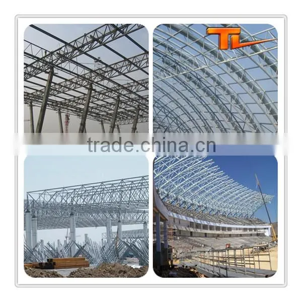 Hall Stadium Station Roof Steel Truss