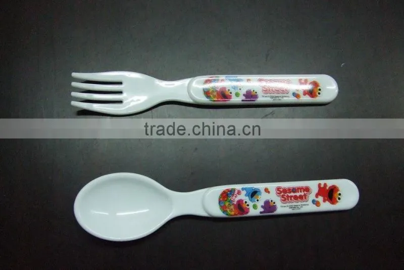 PP Plastic fork and spoon