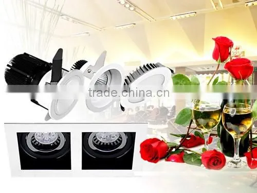 15W recessed led round panel downlight LC7726D