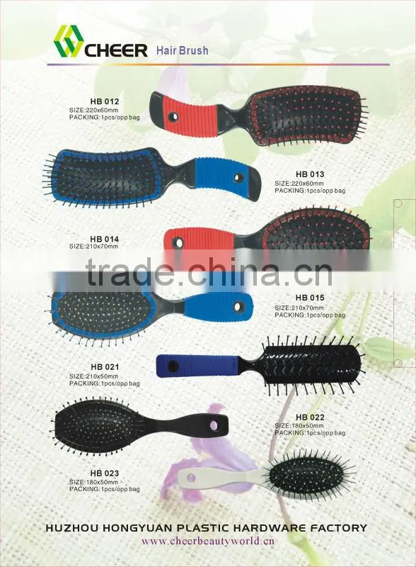 Wooden hair brushes HB027/wooden handle round hair brushes/wooden hair brushes wholesale