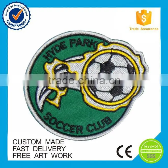 Custom design iron on football patches