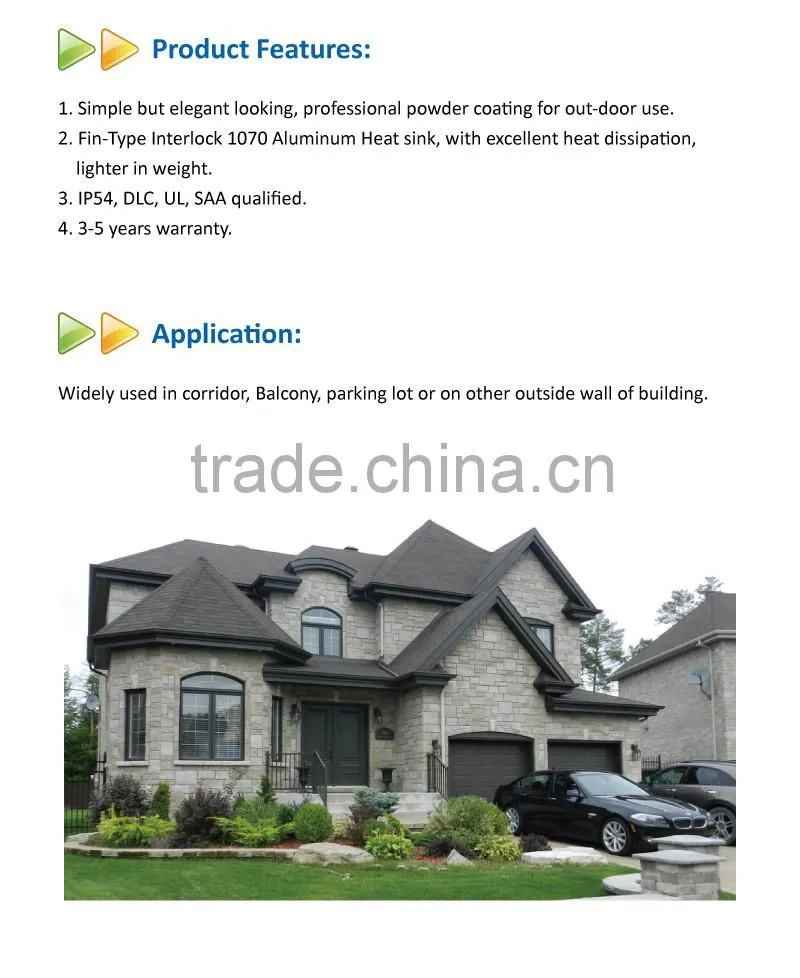 Outdoor Wall Lighting SAA 90W LED Wall Pack Light