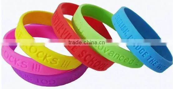 Save 10% filled color fashion virat kohli silicone bracelet for promotional gifts