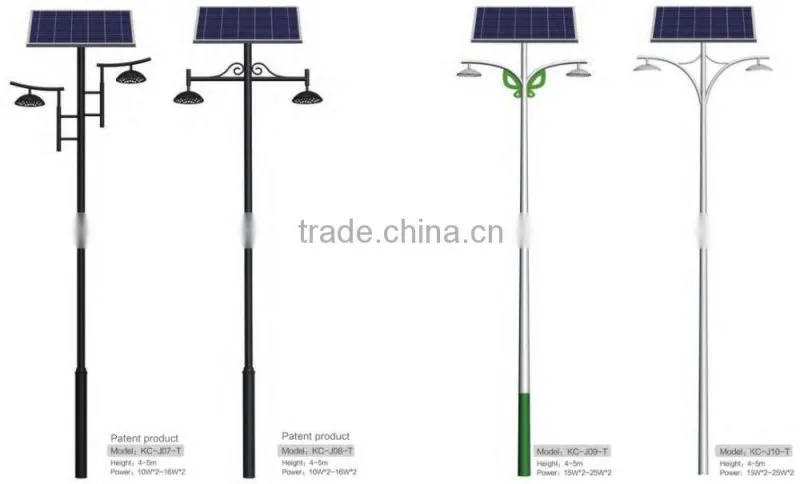 Honeycomb design 50w 60w 70w 80w Solar Led garden light Patented lamp housing