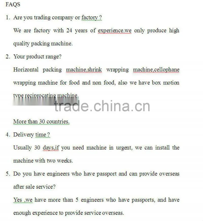 FFA multifunction flow automatic candy packaging machine