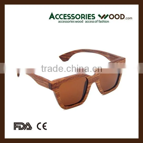 Natural Wood Sunglasses and 100% Handmade Wood Sunglasses with Customized Logo in 2016