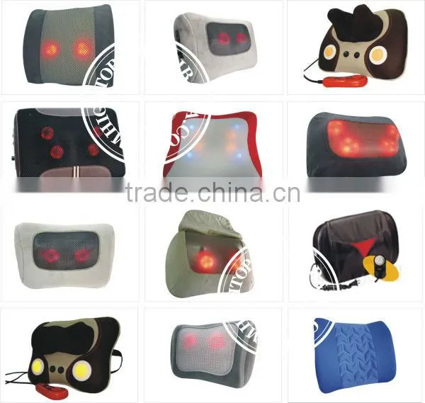 Shiatsu neck&shoulder kneading back massage lumbar cushion