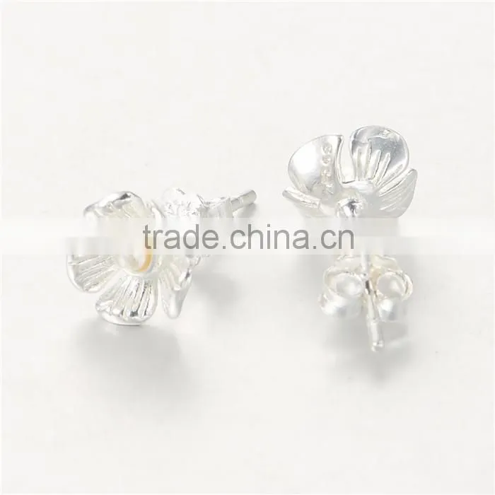 freshwater pearl Jewelry,Latest Design of Pearl Earrings for Women FE279