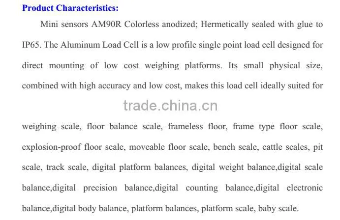 Aluminum load cell AM90R