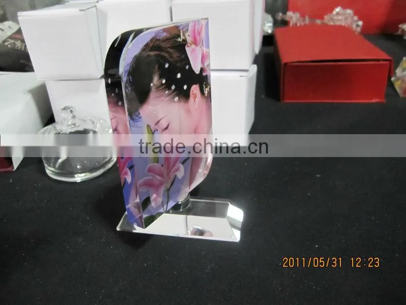 latest design of women free sexy crystal photo picture frame